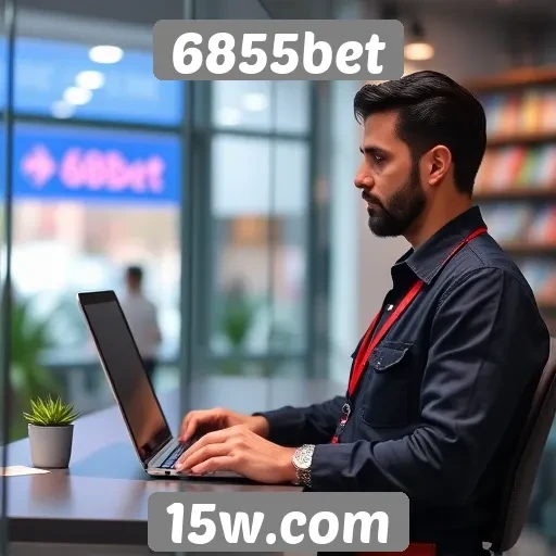 Desempenho de atendimento ao cliente na 6855bet