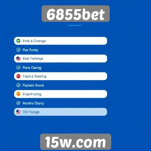 Métodos de pagamento disponíveis no 6855bet